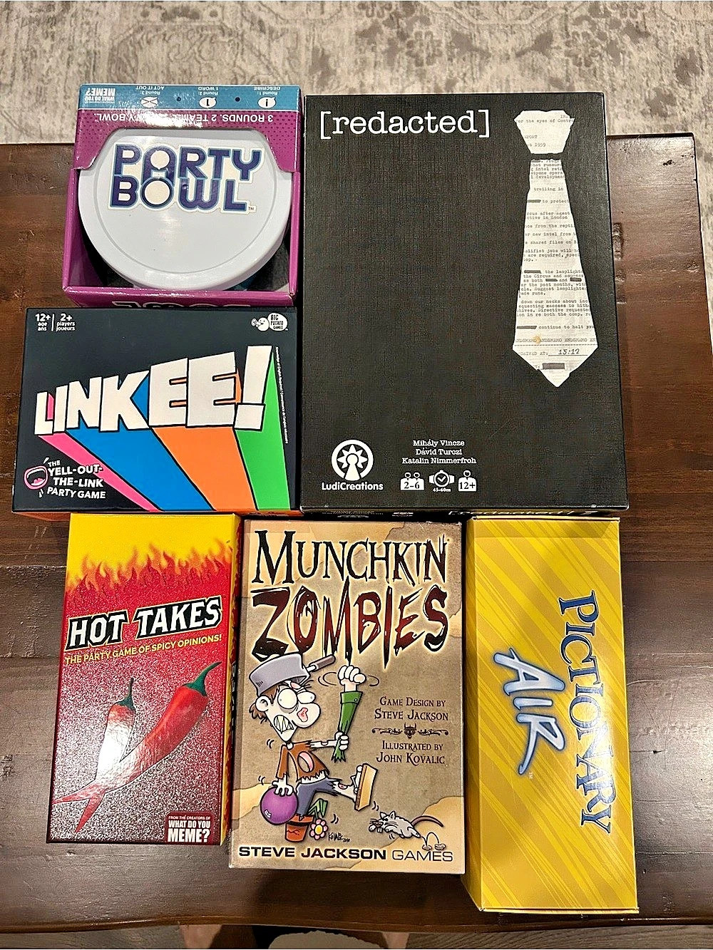 Family  Party Game Collection 6 complete games